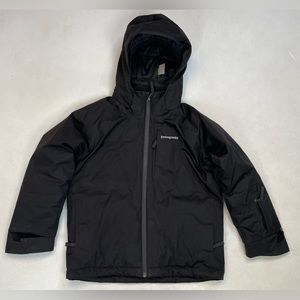 PATAGONIA Snowshot Ski Jacket Kids Size XS 5-6 Black